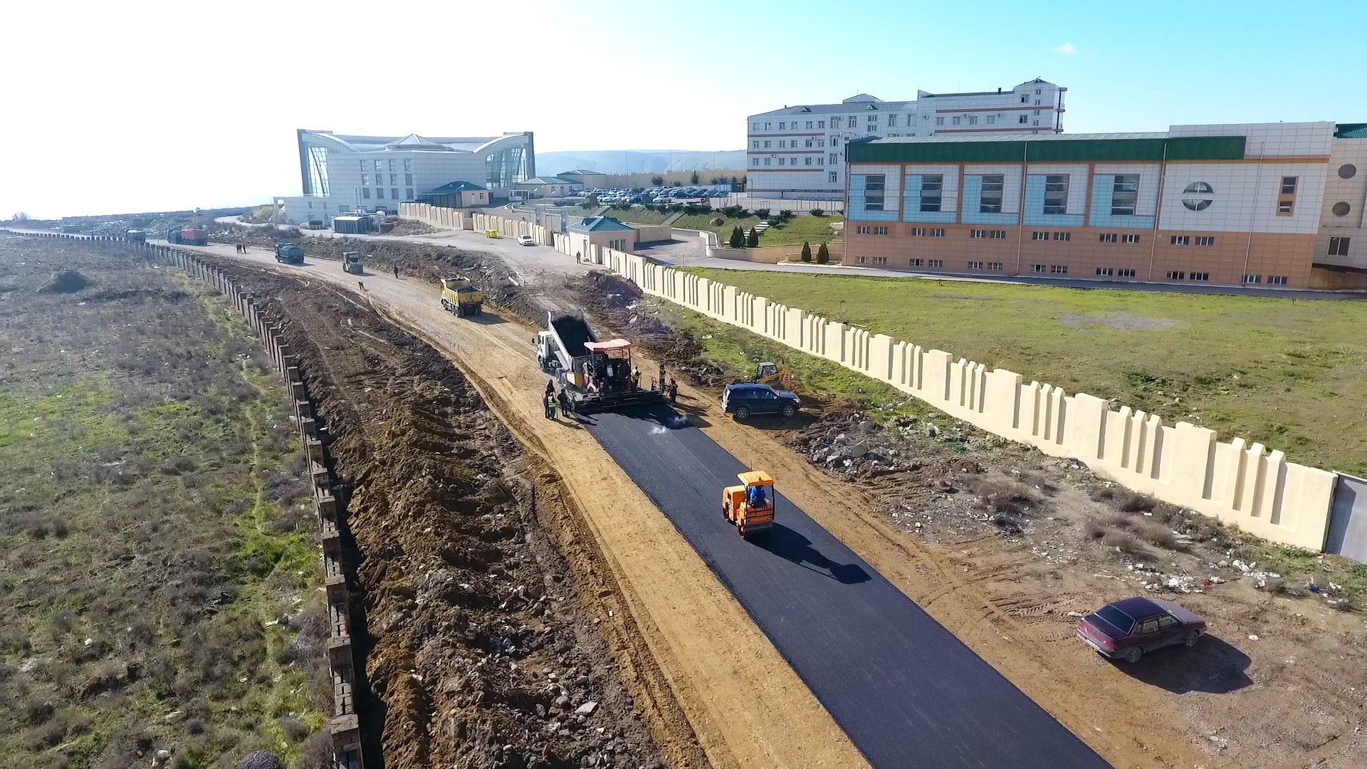 Yasamal rayonunda 7 km uzunluğunda küçə və yol yenidən qurulur