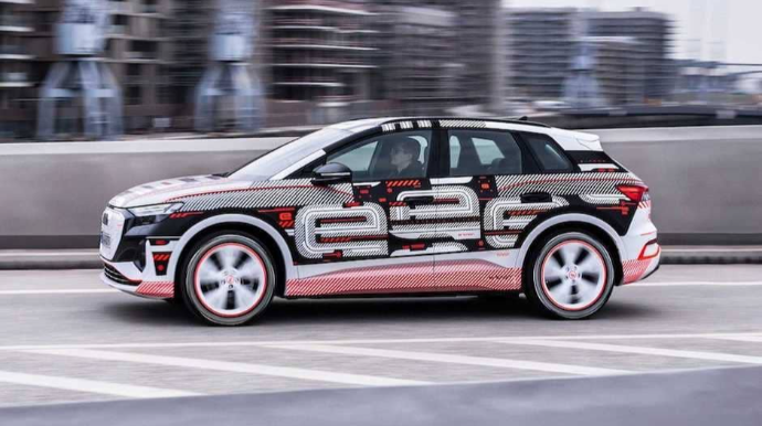 Audi Q4 e-tron modelinin istehsalına start verilib