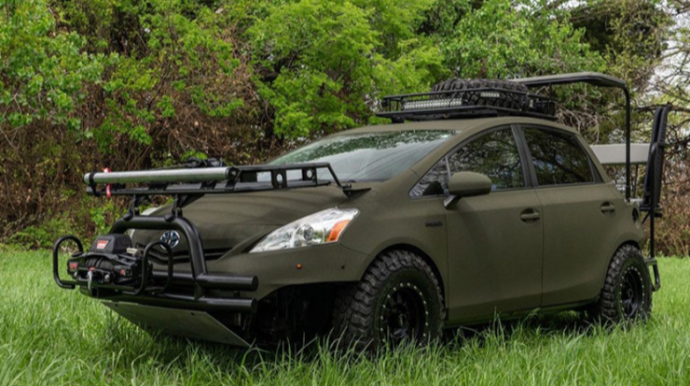 “Toyota Prius” elektromobilinin ov versiyası hazırlanıb - FOTO
