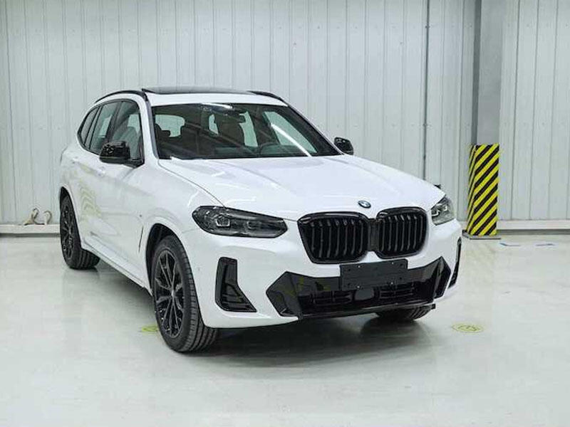 Yenilənmiş BMW X3 modelinin kamuflyajsız şəkilləri peyda olub