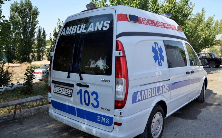 Bakıda yol qəzası olub, xəsarət alan var