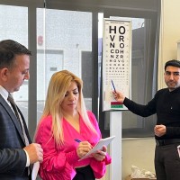 Focus Optika MMC tərəfindən Bakı Nəqliyyat Agentliyinin əməkdaşları üçün ödənişsiz göz müayinəsi həyata keçirilib