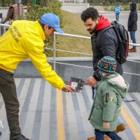 Koroğlu Nəqliyyat Mübadilə Mərkəzində Xocalı soyqırımının 28-ci ildönümü ilə bağlı aksiya keçirilib