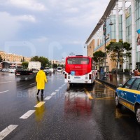 Yağışlı hava şəraitində yollarda təxirəsalınmaz tədbirlər həyata keçirilib