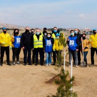 Ekologiya və Təbii Sərvətlər Nazirliyi və Bakı Nəqliyyat Agentliyinin birgə təşkilatçılığı ilə Xocasən-Lökbatan yolunun ətrafında ağacəkmə aksiyası keçirilib