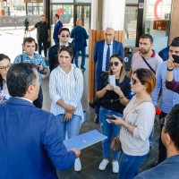 “Koroğlu” Nəqliyyat Mübadilə Mərkəzinə KİV nümayəndələri üçün media-tur təşkil edilib